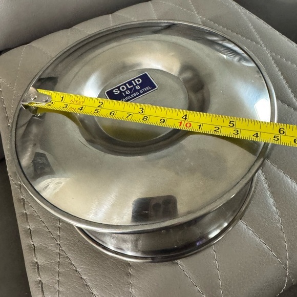 🔥Vintage lot SALE🔥Denmark and Viking Stainless Steel Bowl with Plate - Picture 6 of 12